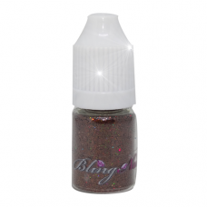 Bling Nails® Sparkle Diamant-Glitzer - 0.03 mm Darkbrown