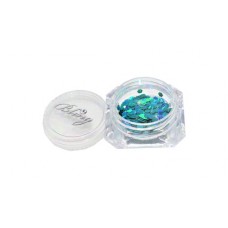 Bling Nails®  Bling Glitzer Mermaidgreen Hologram 2mm