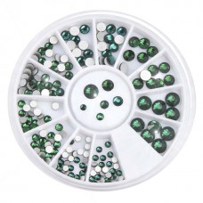 Blingnails Strass-Display aus Crystal Glass Grün